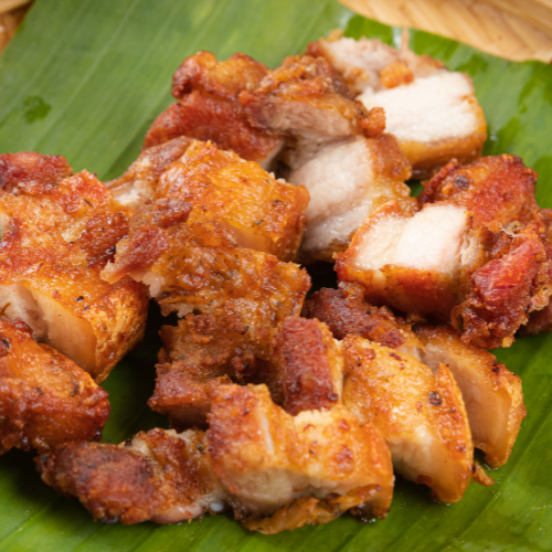 Crispy pork belly