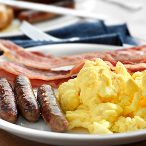 Traditional breakfast box