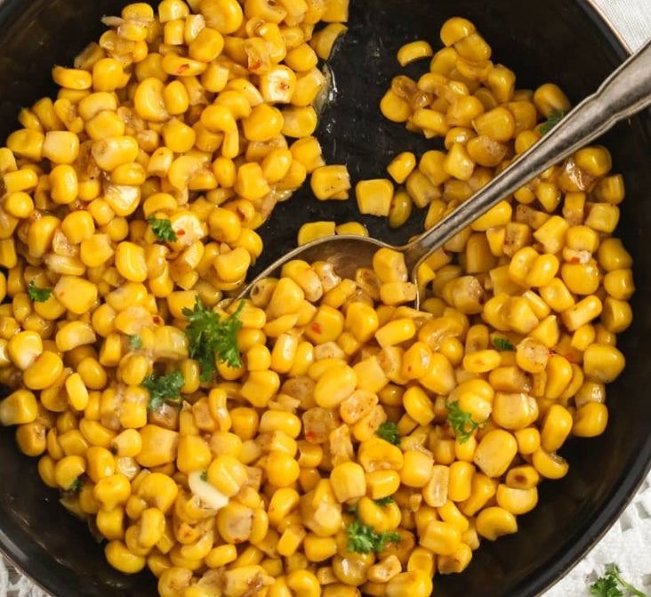 Creole buttered corn